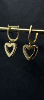 گوشواره لوکس قلب