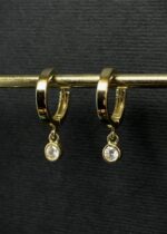 گوشواره آویز نگین