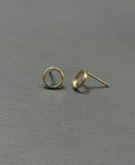 گوشواره دایره ساده - تصویر 3