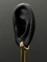 گوشواره طرح چکش کاری - تصویر 2