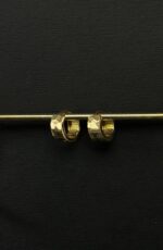 گوشواره طرح چکش کاری