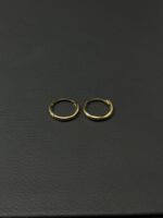 گوشواره حلقه ای ساده - تصویر 3