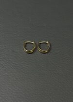 گوشواره شیاردار کوچک U - تصویر 3