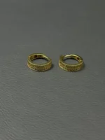 گوشواره ورساچه نگین دار