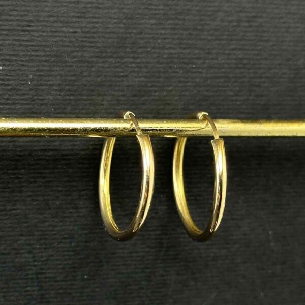 گوشواره حلقه ای ساده