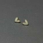 گوشواره قلب مینا