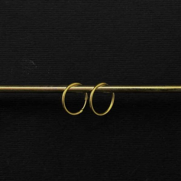 گوشواره حلقه ای ساده