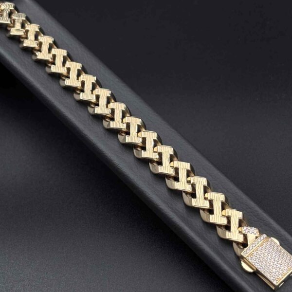 دستبند کارتیه ژاپنی پهن هفت رنگ