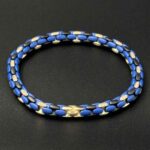 دستبند کشی سرامیک و لاجورد اونیکس مات