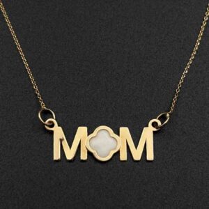 گردنبند mom و ونکلیف مینا